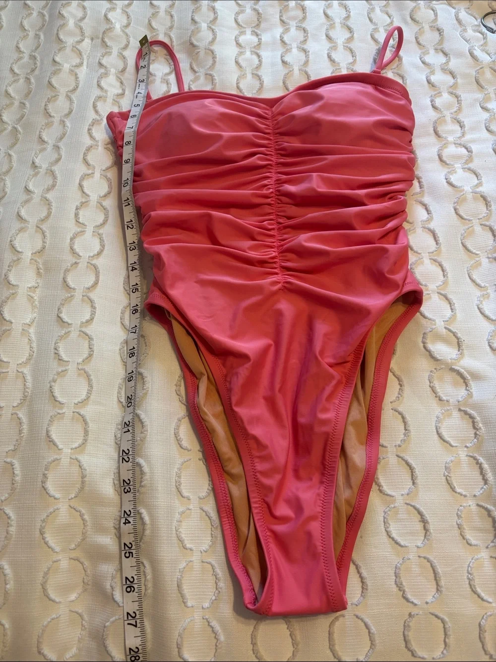 J. Crew Ruched Sweetheart One-piece Swimsuit NWT size 10 BF176